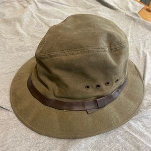 Vintage Otter Green Medium Filson Packer Hat